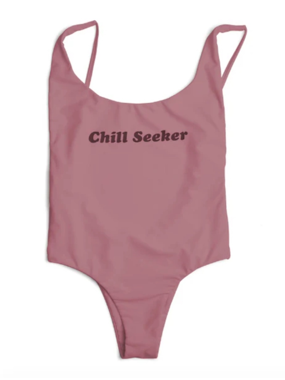Chill Seeker Pink One-Piece Swimsuit
